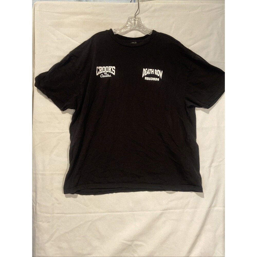Crooks and Castles Death Row T-shirt Black 2XL